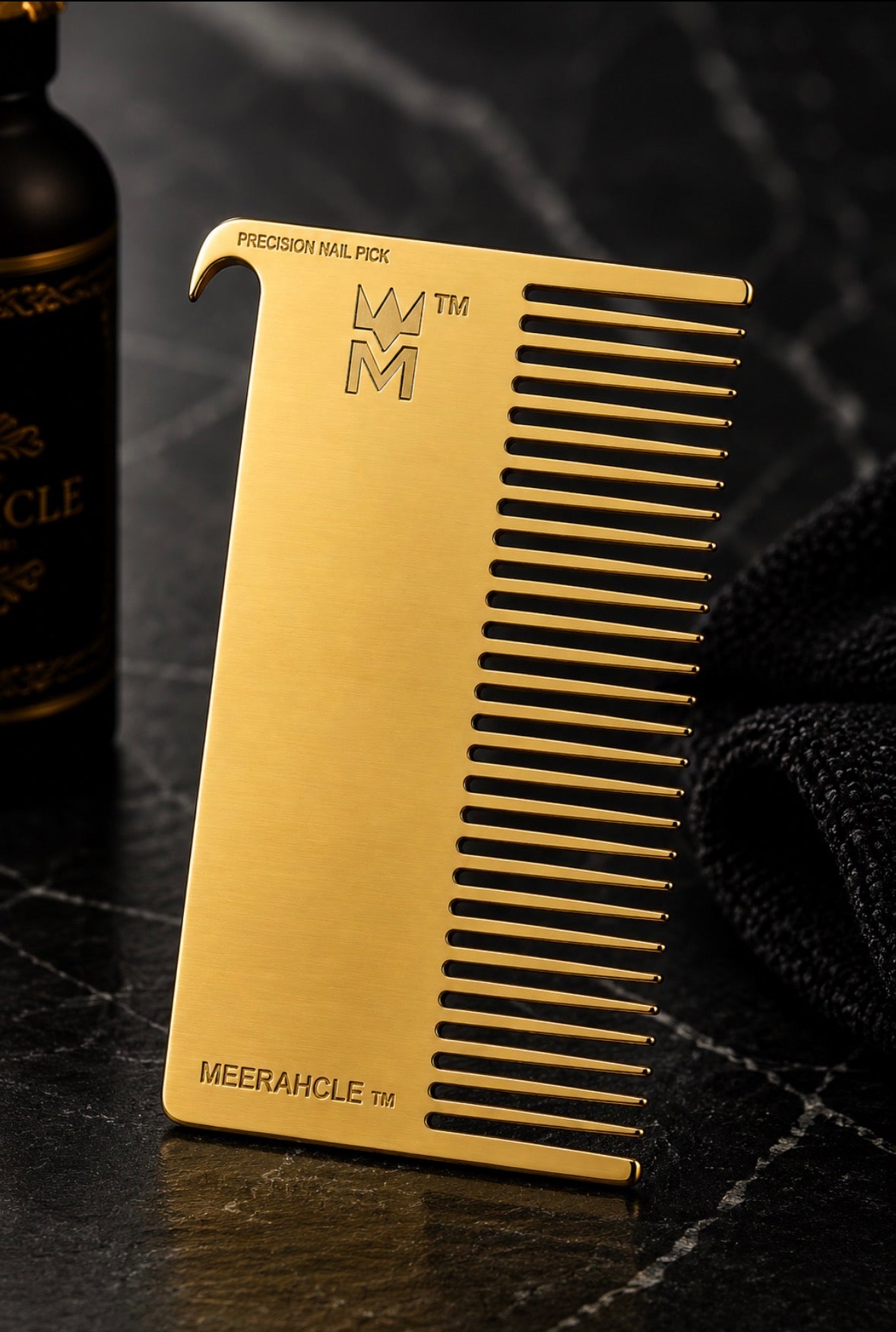 MEERAHCLE Gold Precision Comb