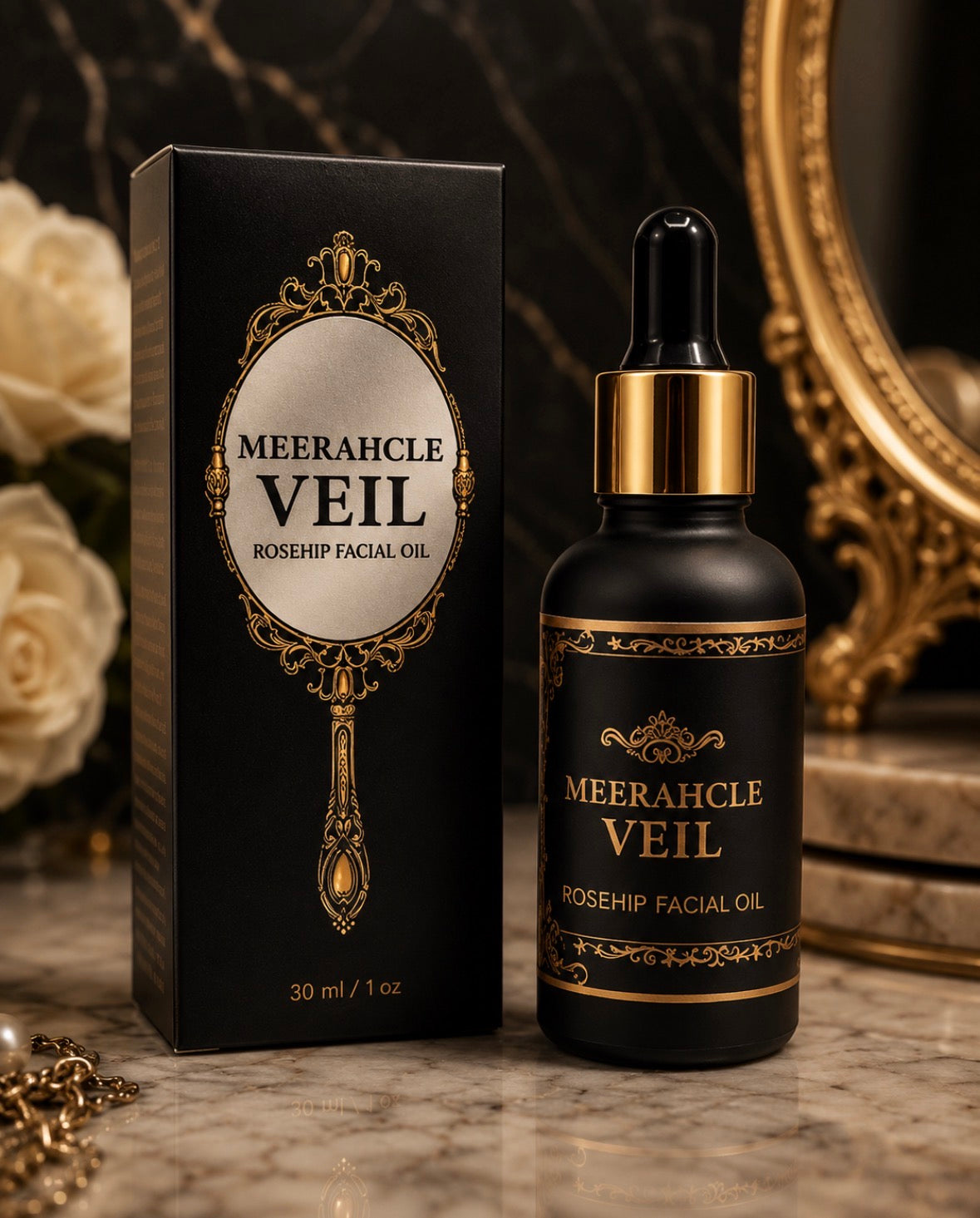 MEERAHCLE VEIL Rosehip Facial Oil